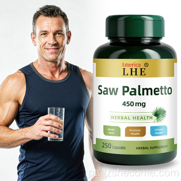Shecome Saw Palmetto 250 cápsulas para saúde urinária